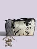 Black & White Cowhide Medium Soft Speedy