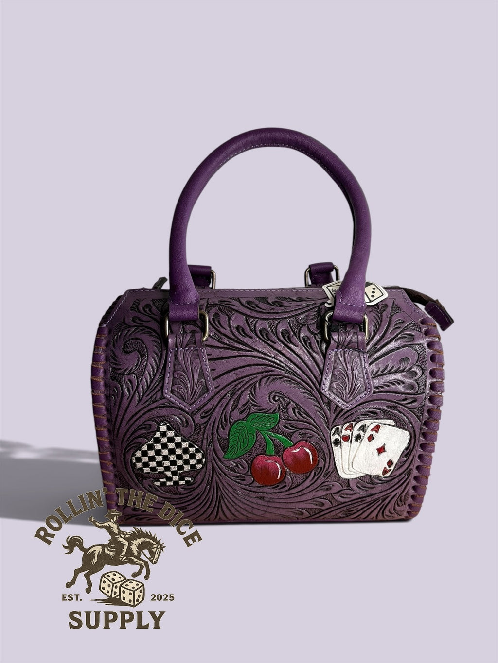 Lucky Streak Medium Tooled Speedy Handbag 🍒