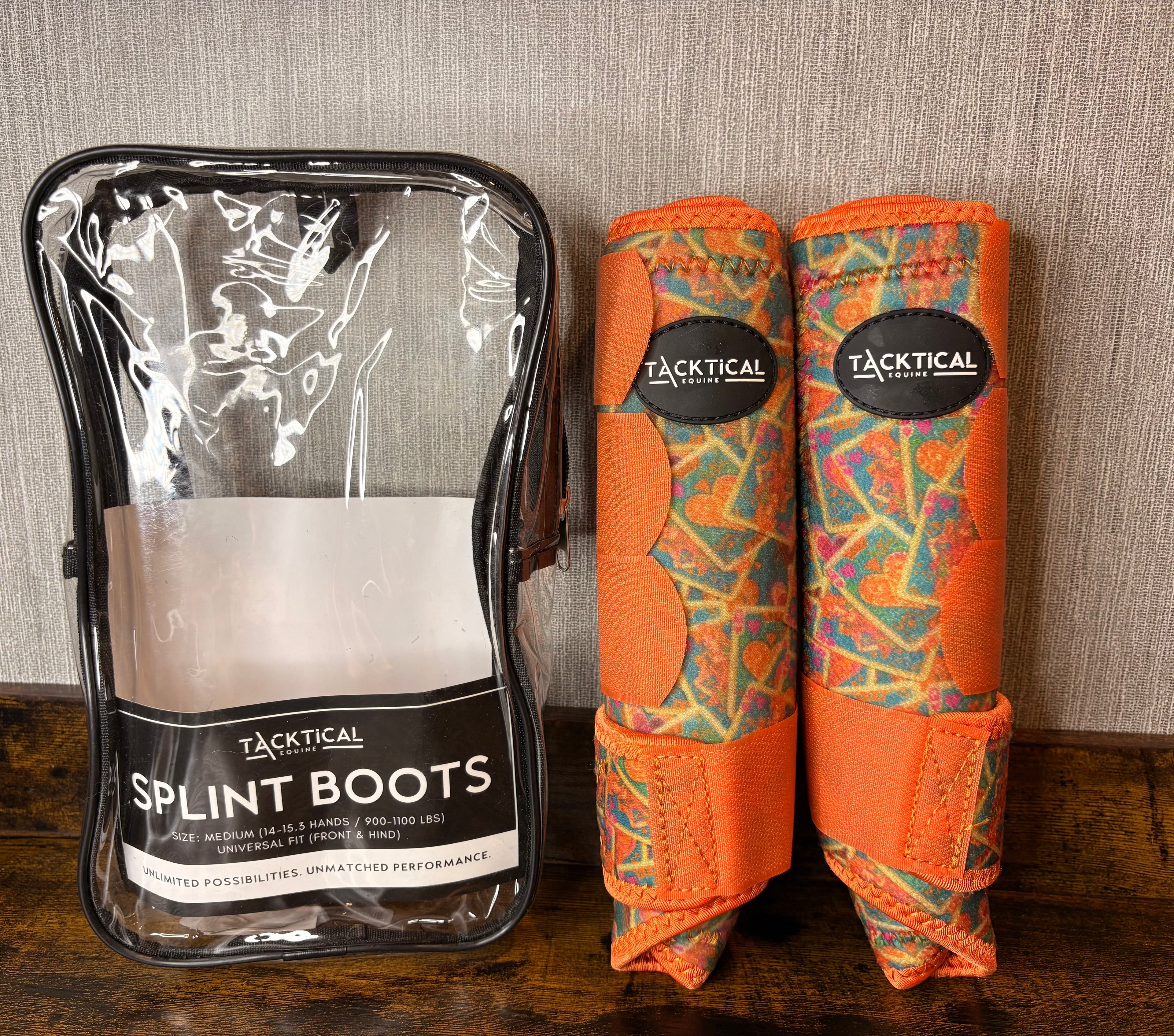 Tacktical Queen of Hearts Splint Boots M/L Fronts